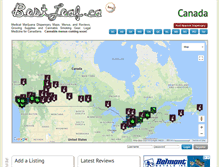 Tablet Screenshot of bestleaf.ca